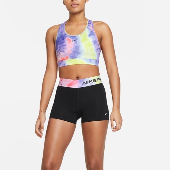 nike pro tie dye shorts